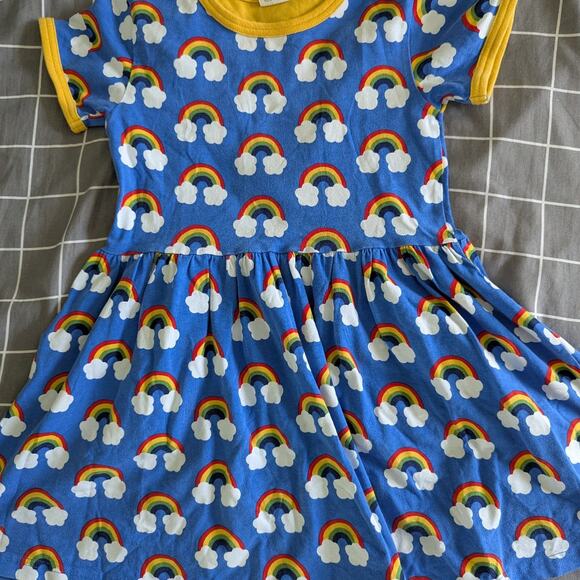 Maxomorra rainbow dress